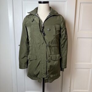 Garage Jacket Womens XS Hooded Water Repellent Parka Coat Winter